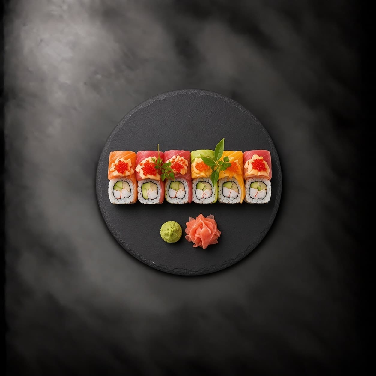 Rainbow roll